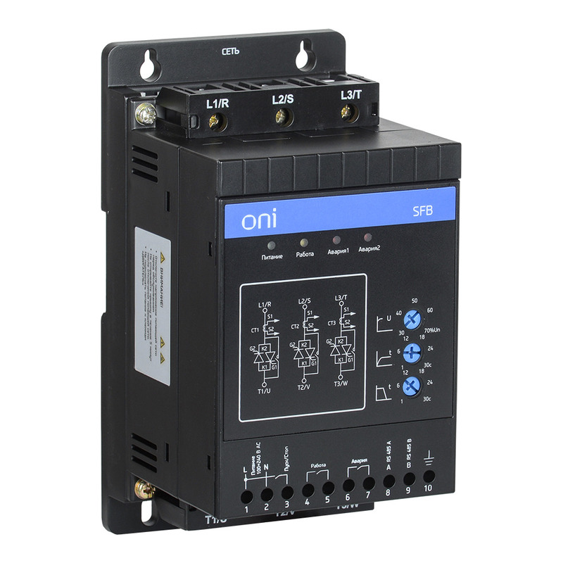 УПП SFB 3Ф 380В 1,1кВт 2,2A Uупр 110-220В Modbus ONI фото 1